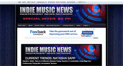 Desktop Screenshot of indiemusicnews.com